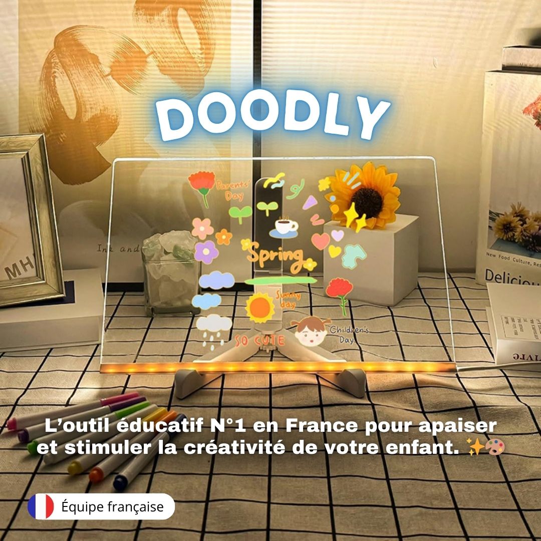 Doodly - Le tableau magique qui remplace les écrans !