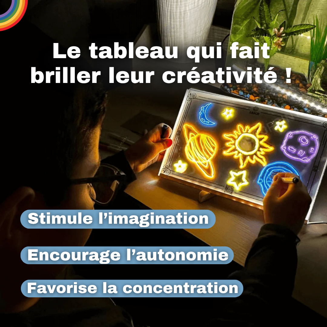 Doodly - Le tableau magique qui remplace les écrans !