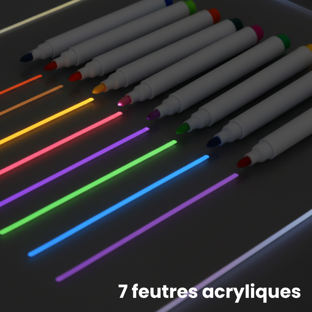 7 Feutres - Tableau magique
